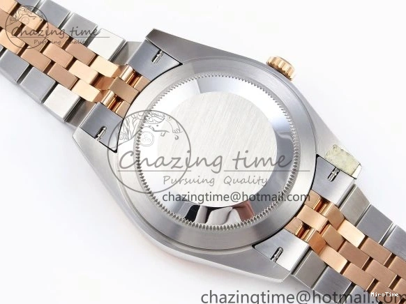 MiroTime 0226 Original DateJust 41 126331 904L SS RG VSF 1:1 Best Edition Brown Dial on Jubilee Bracelet VS 1711